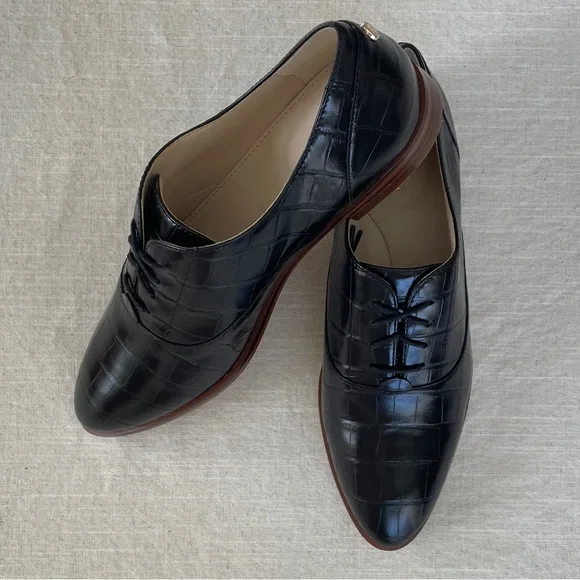 Croc Embossed Oxfords by Cole Haan - Picture 3 of 6